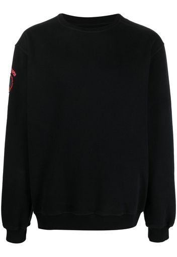 Maharishi patch-detail sweatshirt - Nero