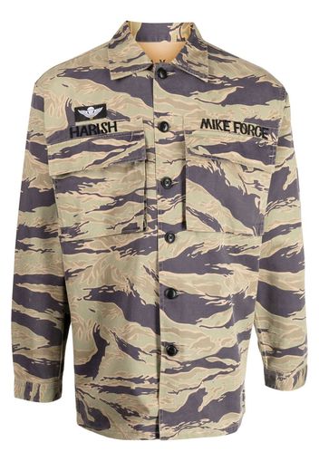 Maharishi Mike Force camouflage shirt jacket - Multicolore