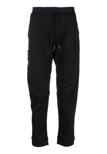 Maharishi drawstring-fastening track pants - Nero