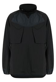 Maharishi pullover funnel-neck jacket - Nero