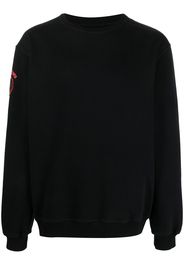 Maharishi patch-detail sweatshirt - Nero