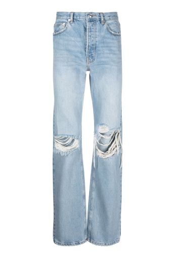 Mainless Jeans a vita media - Blu