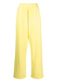 Mainless Pantaloni con effetto vissuto - Giallo