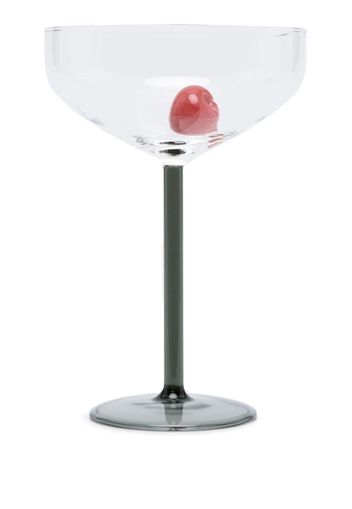 Maison Balzac martini cocktail glass - Nero