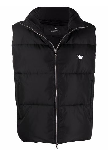 Maison Bohemique Gilet imbottito smanicato - Nero