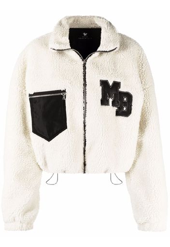 Maison Bohemique Giacca con zip - Bianco