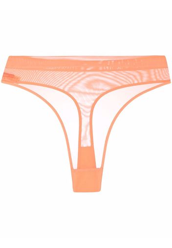 Maison Close Corps à Corps brief thong - Arancione