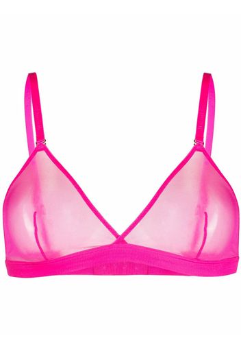 Maison Close hot pink bralette - Rosa