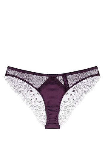 Maison Close Villa Satine Culotte Ouvert briefs - Viola