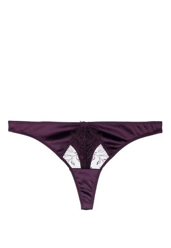 Maison Close Villa Satine lace thong - Viola