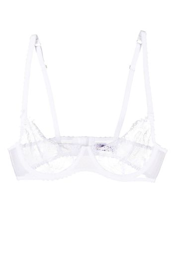 Maison Close Accroche Coeur wire bra - Bianco