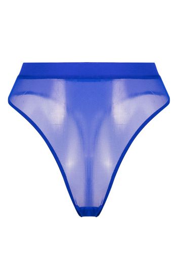 Maison Close Tanga Corps à Corps a vita alta - Blu