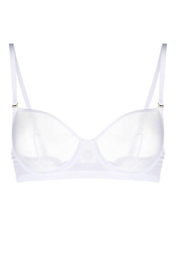 Maison Close Reggiseno a balconcino Corps à Corps - Bianco