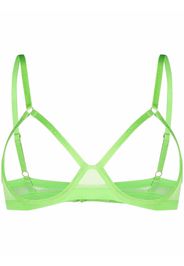 Maison Close Naked breast bra - Verde