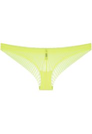 Maison Close Slip semi trasparenti Corps à Corps - Giallo