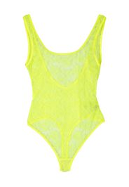 Maison Close Body con scollatura posteriore - Giallo