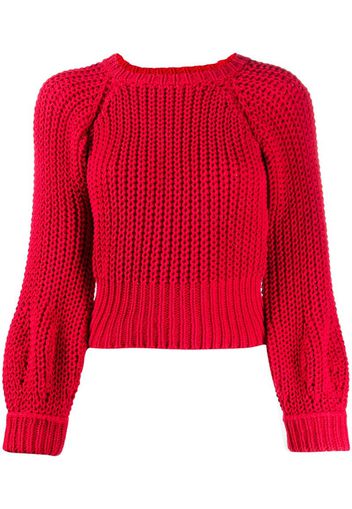 chunky knit jumper