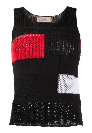 knitted vest top