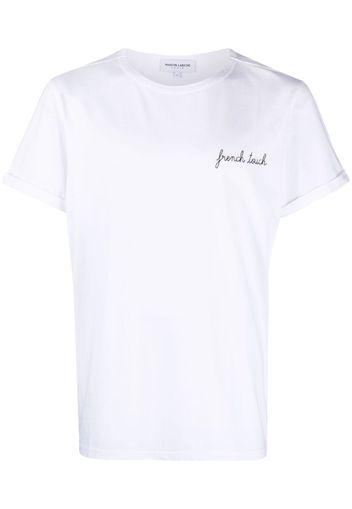 Maison Labiche French Touch organic cotton T-shirt - Bianco