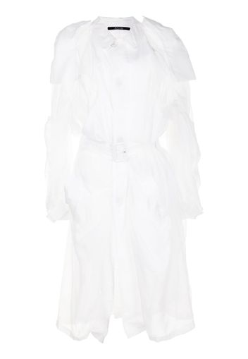 Maison Margiela Trench destrutturato - Bianco