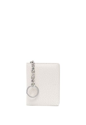 Maison Margiela four-stitch keyring wallet - Toni neutri