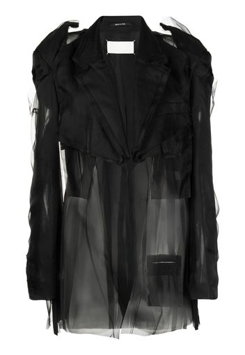 Maison Margiela Blazer destrutturato - Nero