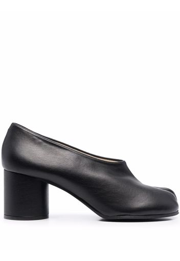 Maison Margiela Tabi 75mm slip-on pumps - Nero