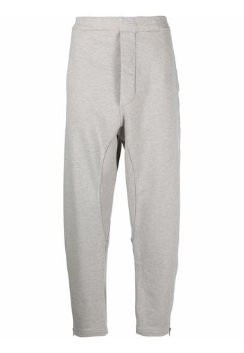 Maison Margiela logo embossed track pants - Grigio