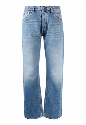 Maison Margiela mid-rise straight-leg Babies jeans - Blu