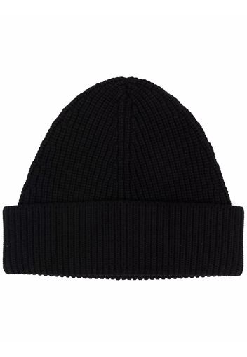 Maison Margiela stitch-detail beanie - Nero