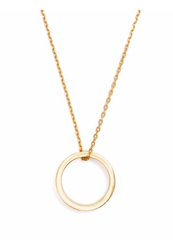 Maison Margiela ring-pendant necklace - Oro