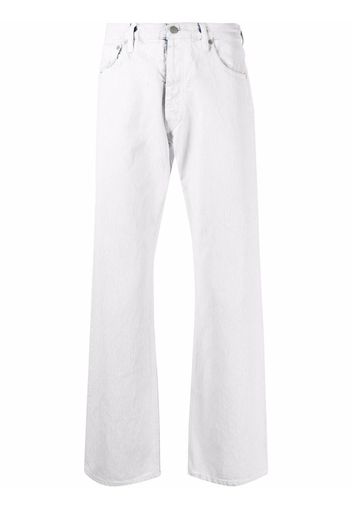 Maison Margiela mid-rise straight jeans - Bianco