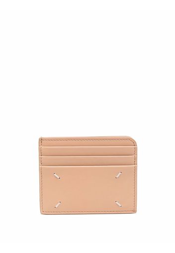 Maison Margiela four-stitch compact cardholder - Toni neutri