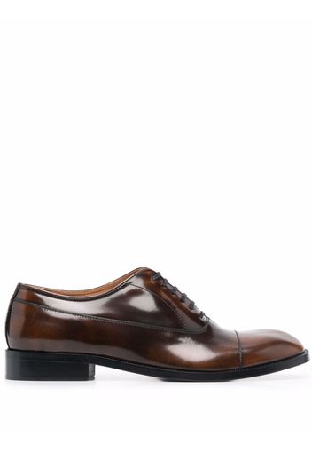 Maison Margiela lace-up oxford shoes - Marrone