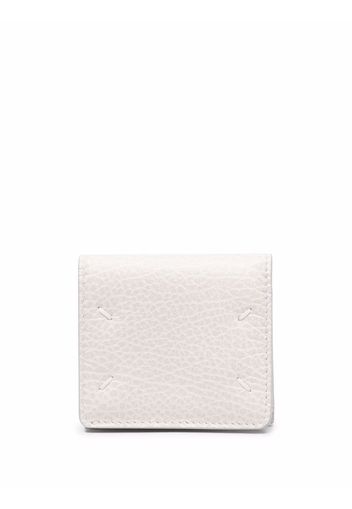 Maison Margiela four-stitch leather wallet - Toni neutri