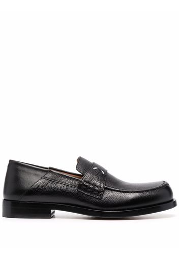 Maison Margiela 4-stitch leather loafers - Nero