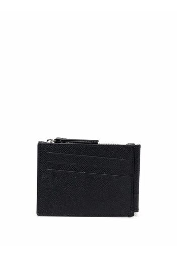 Maison Margiela four-stitch logo wallet - Nero