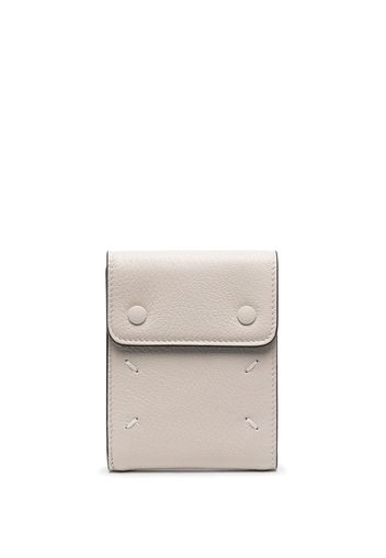 Maison Margiela four-stitch logo detail wallet - Toni neutri