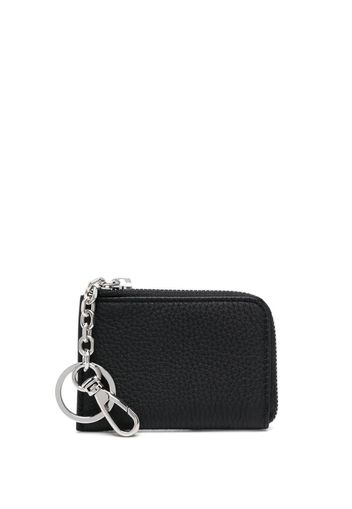 Maison Margiela all-around zip-fastening logo wallet - Nero