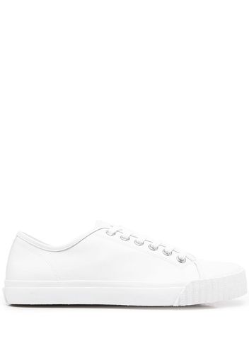 Maison Margiela Tabi leather sneakers - Bianco