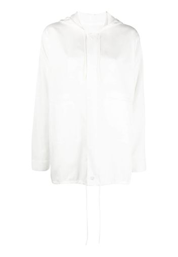 Maison Margiela Felpa oversize con coulisse - Bianco