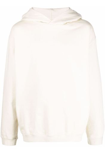 Maison Margiela long-sleeve cotton hoodie - Toni neutri