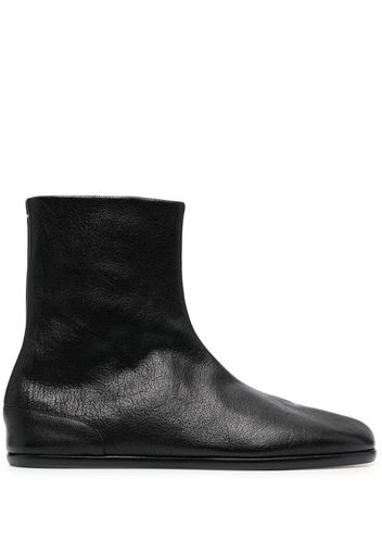 Maison Margiela tabi-toe leather boots - Nero