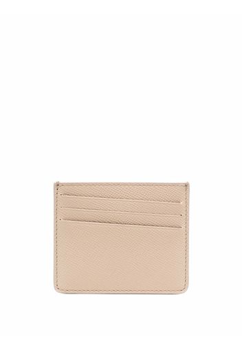 Maison Margiela four stitch logo cardholder - Toni neutri