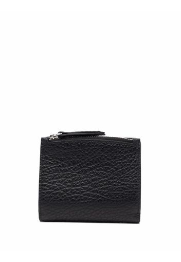 Maison Margiela four-stitch leather wallet - Nero