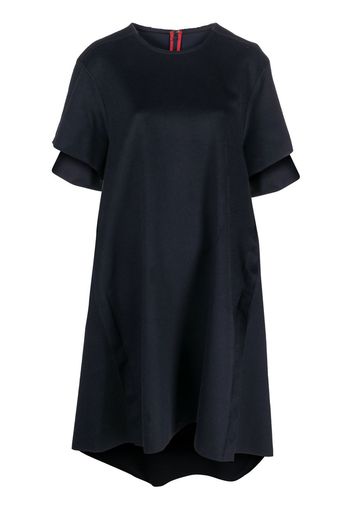 Maison Margiela short-sleeve wool knit dress - Blu