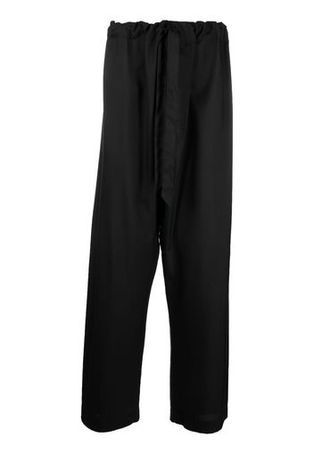 Maison Margiela Pantaloni a vita alta - Nero