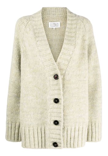 Maison Margiela chunky-knit oversize cardigan - Toni neutri