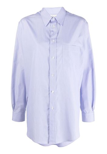 Maison Margiela long-sleeve button-up shirt - Blu