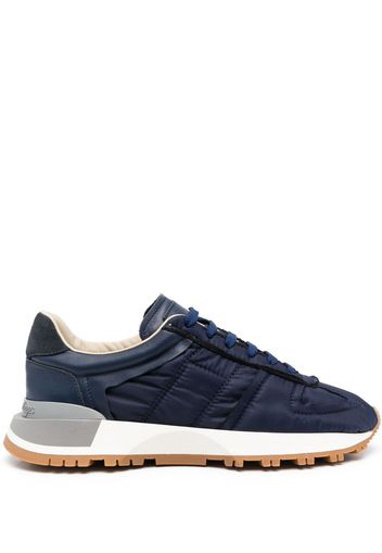 Maison Margiela panelled leather sneakers - Blu